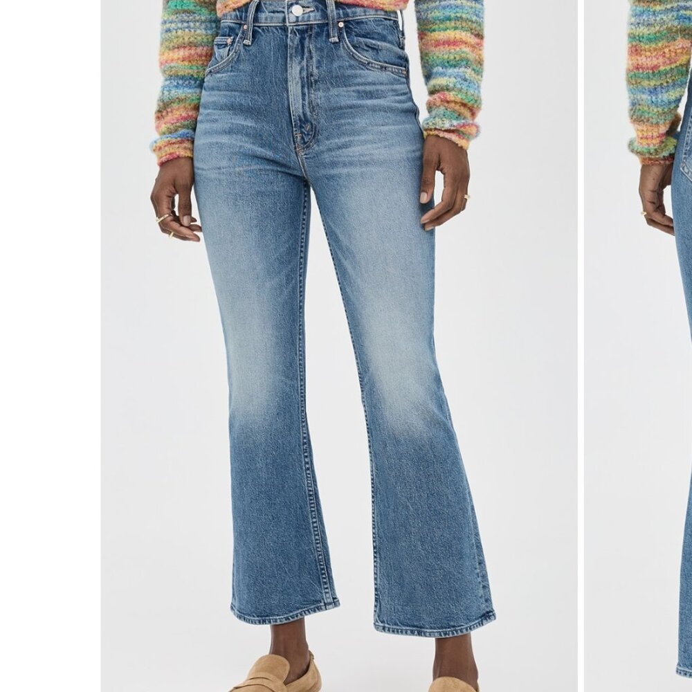 MOTHER superior the scooter ankle jeans I'm a winner wash 23.